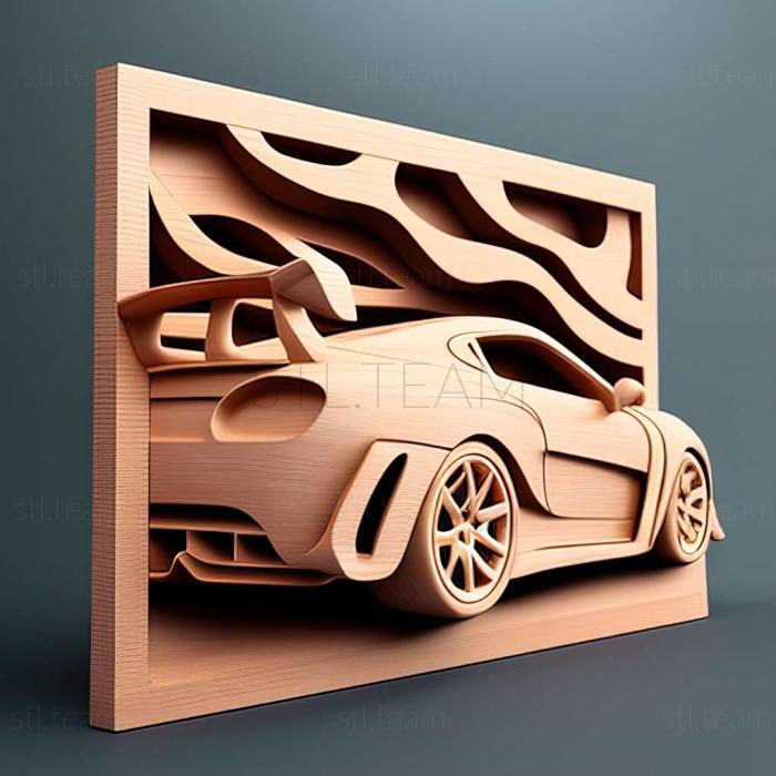 3D модель Гоночная игра GTR 2 FIA GT (STL)
